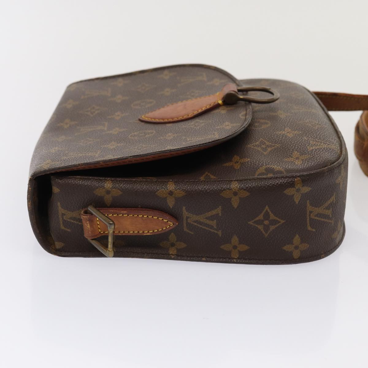 LOUIS VUITTON Monogram Saint Cloud GM Shoulder Bag M51242 LV Auth 83012