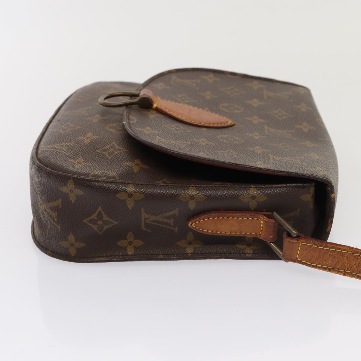 LOUIS VUITTON Monogram Saint Cloud GM Shoulder Bag M51242 LV Auth 83012