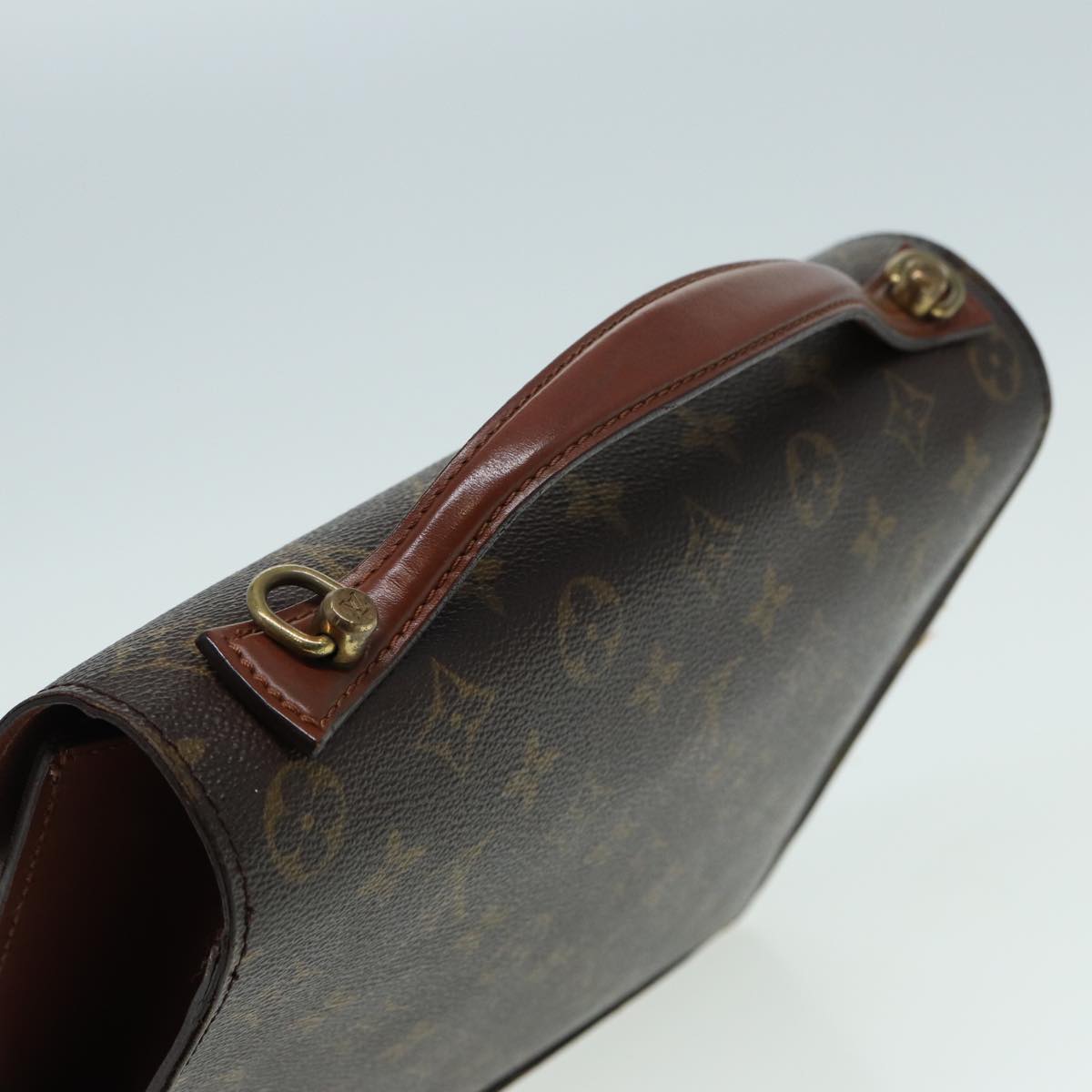 LOUIS VUITTON Monogram Monceau 28 Hand Bag 2way M51185 LV Auth 83013