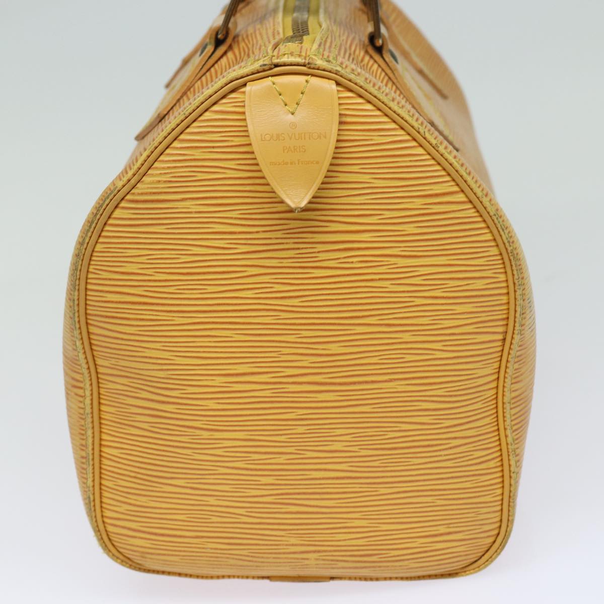 LOUIS VUITTON Epi Speedy 25 Hand Bag Tassili Yellow M43019 LV Auth 83026