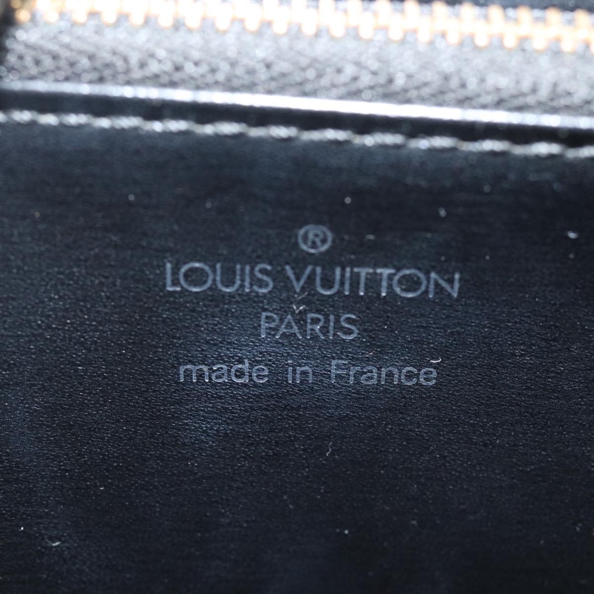 LOUIS VUITTON Epi Malesherbes Hand Bag Black M52372 LV Auth 83032