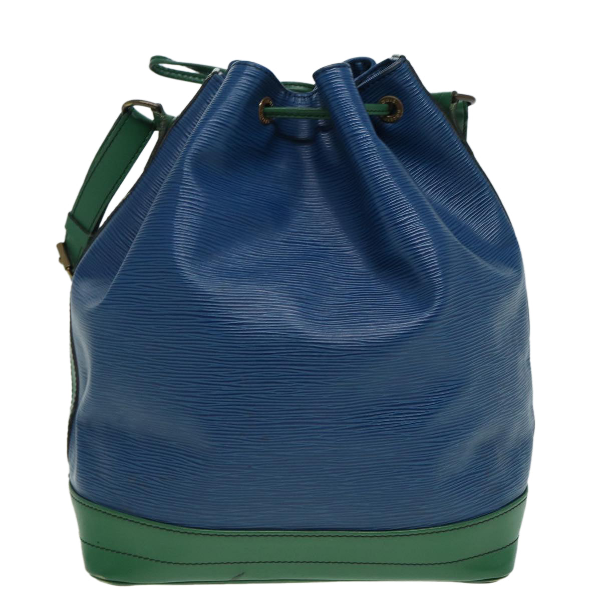 LOUIS VUITTON Epi Noe Shoulder Bag Bicolor color Green Blue M44044 LV Auth 83035 - 0