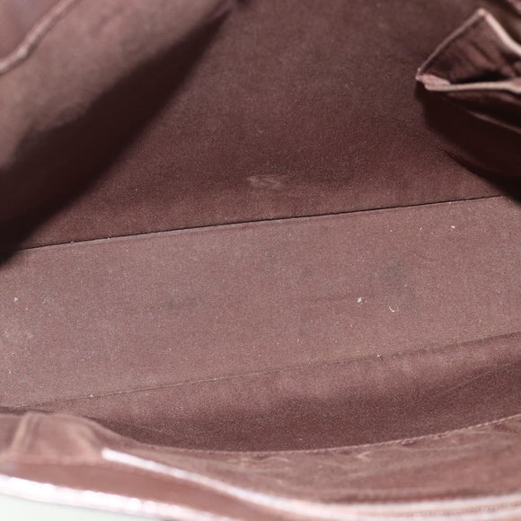 LOUIS VUITTON Epi Sac Plat Handtas Mokka Bruin M5908D LV Auth 83038