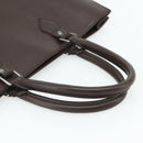 LOUIS VUITTON Epi Sac Plat Handtas Mokka Bruin M5908D LV Auth 83038-7