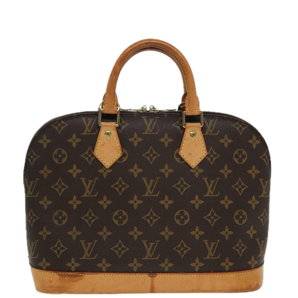 LOUIS VUITTON Monogram Alma Hand Bag M51130 LV Auth 83053