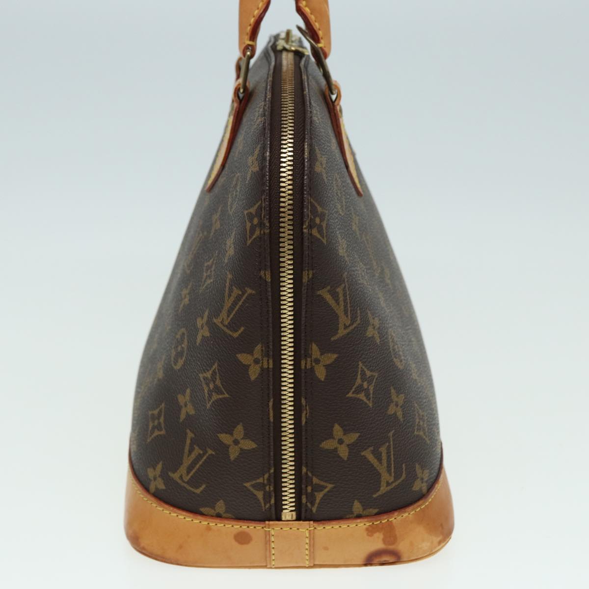 LOUIS VUITTON Monogram Alma Hand Bag M51130 LV Auth 83053