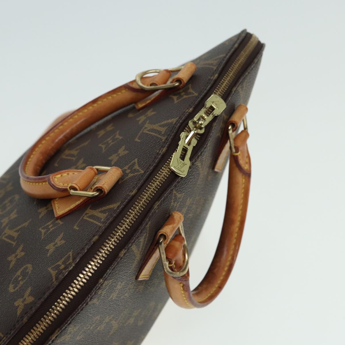 LOUIS VUITTON Monogram Alma Hand Bag M51130 LV Auth 83053