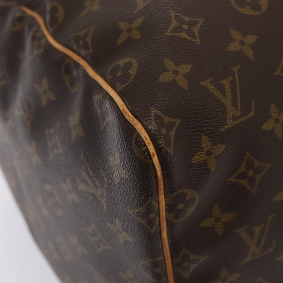 LOUIS VUITTON Monogram Keepall 55 Boston Bag M41424 LV Auth 83060