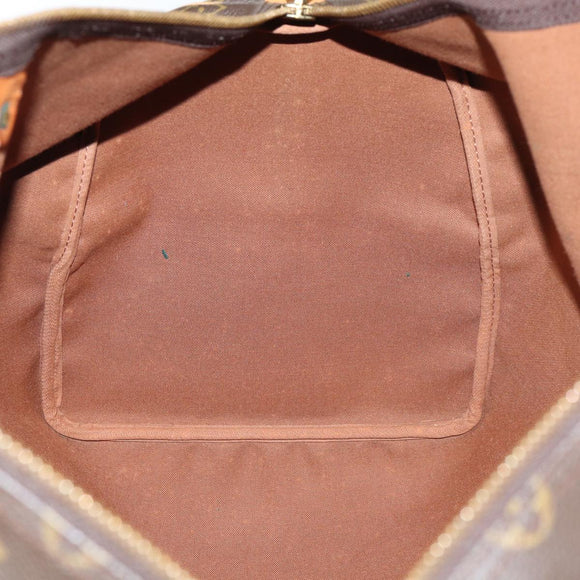 LOUIS VUITTON Monogram Keepall 55 Boston Bag M41424 LV Auth 83060