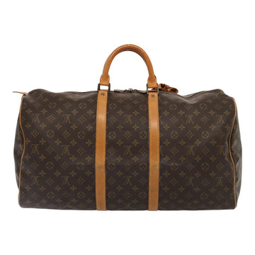 LOUIS VUITTON Monogram Keepall 55 Boston Bag M41424 LV Auth 83060 - 0