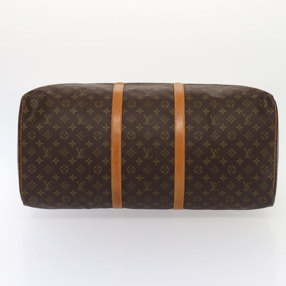 LOUIS VUITTON Monogram Keepall 60 Boston Bag M41422 LV Auth 83061