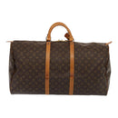 LOUIS VUITTON Monogram Keepall 60 Boston Bag M41422 LV Auth 83061-2
