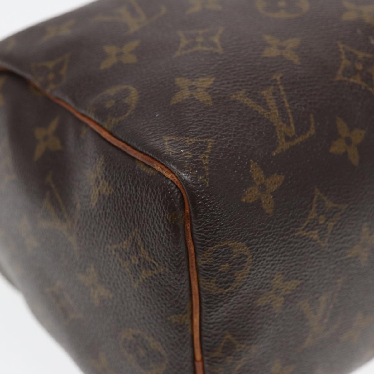 LOUIS VUITTON Monogram Speedy 25 Hand Bag M41528 LV Auth 83076