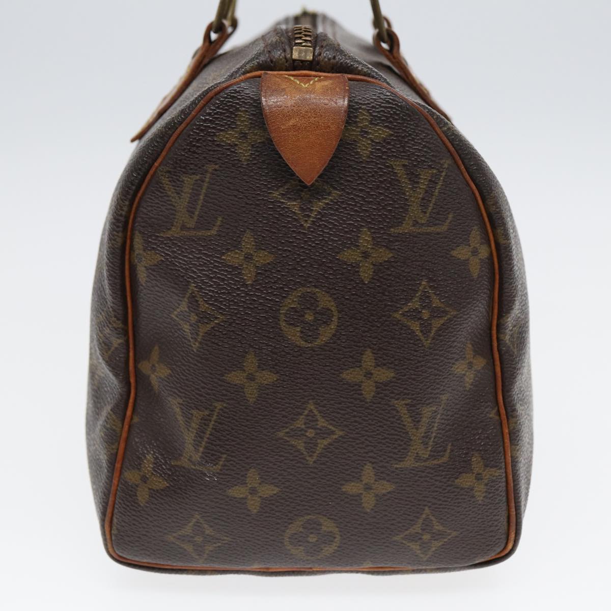 LOUIS VUITTON Monogram Speedy 25 Hand Bag M41528 LV Auth 83076