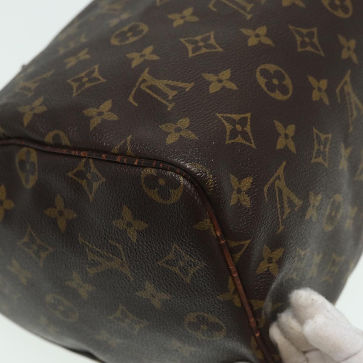 LOUIS VUITTON Monogram Speedy 30 Hand Bag M41526 LV Auth 83077