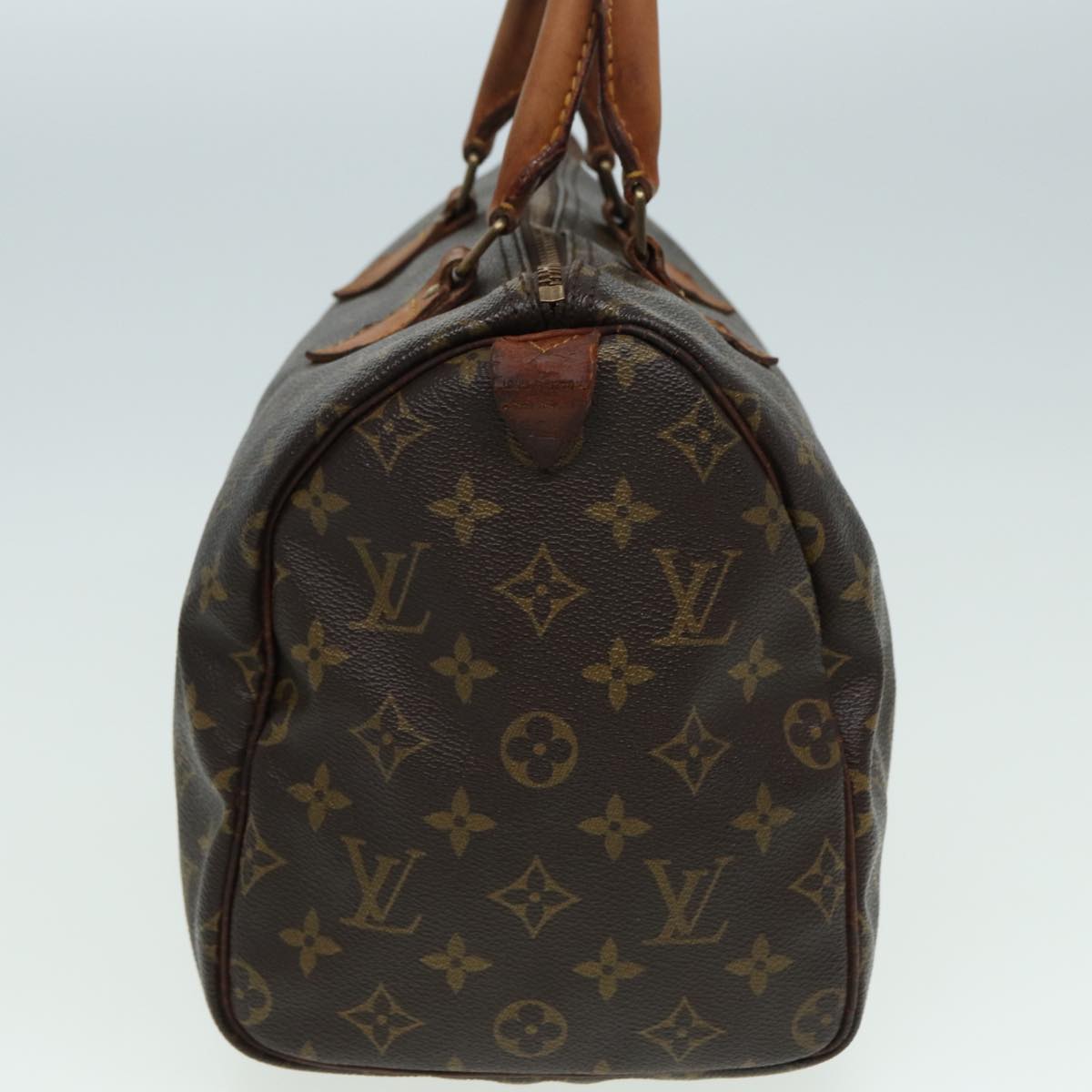 LOUIS VUITTON Monogram Speedy 30 Hand Bag M41526 LV Auth 83077