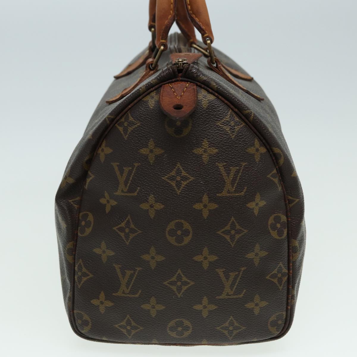 LOUIS VUITTON Monogram Speedy 30 Hand Bag M41526 LV Auth 83077