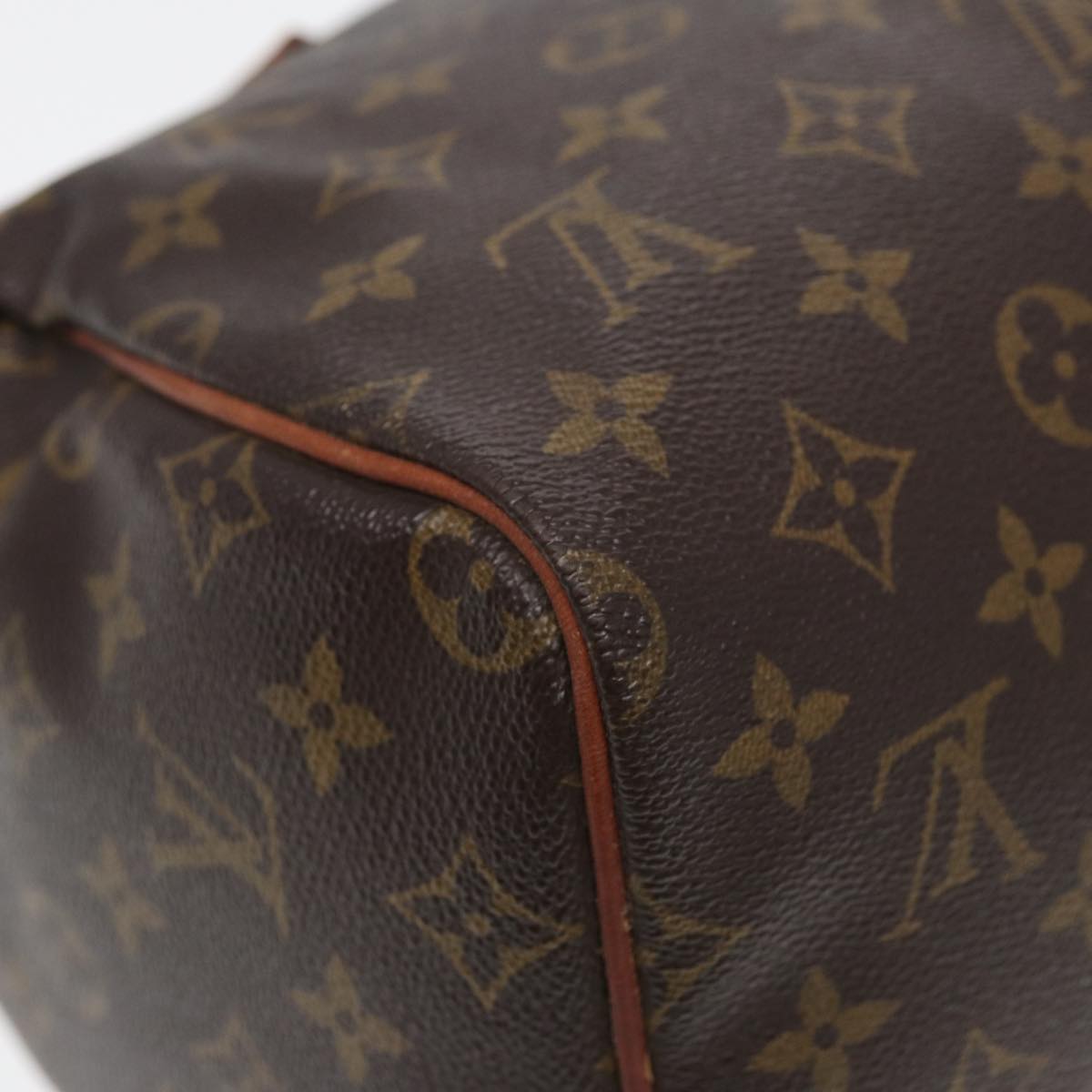 LOUIS VUITTON Monogram Speedy 30 Hand Bag M41526 LV Auth 83078