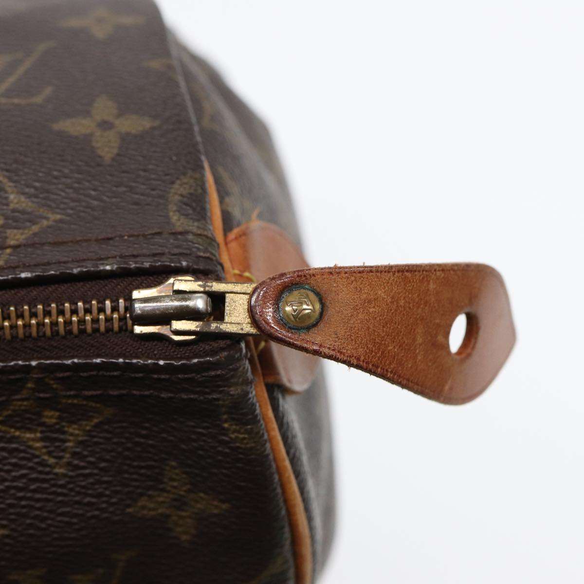 LOUIS VUITTON Monogram Speedy 30 Hand Bag M41526 LV Auth 83078