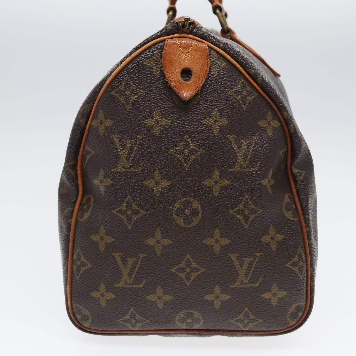 LOUIS VUITTON Monogram Speedy 30 Hand Bag M41526 LV Auth 83078