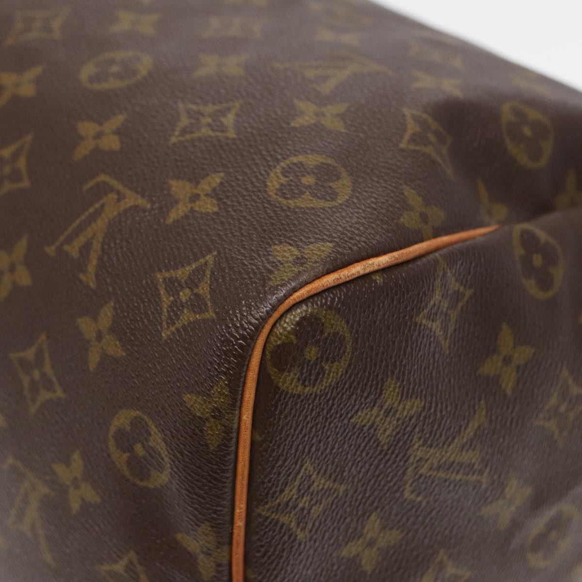 LOUIS VUITTON Monogram Speedy 35 Hand Bag M41524 LV Auth 83080