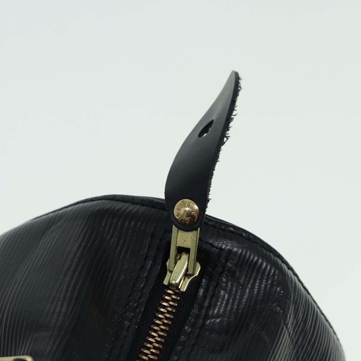 LOUIS VUITTON Epi Speedy 25 Hand Bag Black M43012 LV Auth 83084