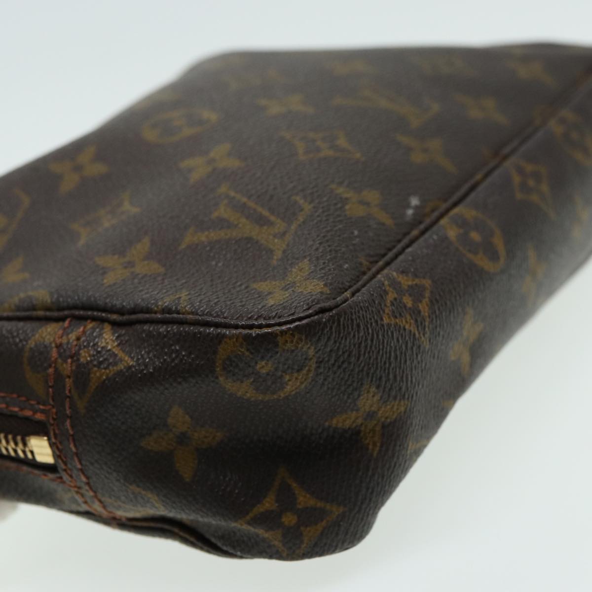 LOUIS VUITTON Monogram Trousse Toilette 23 Clutch Bag M47524 LV Auth 83085