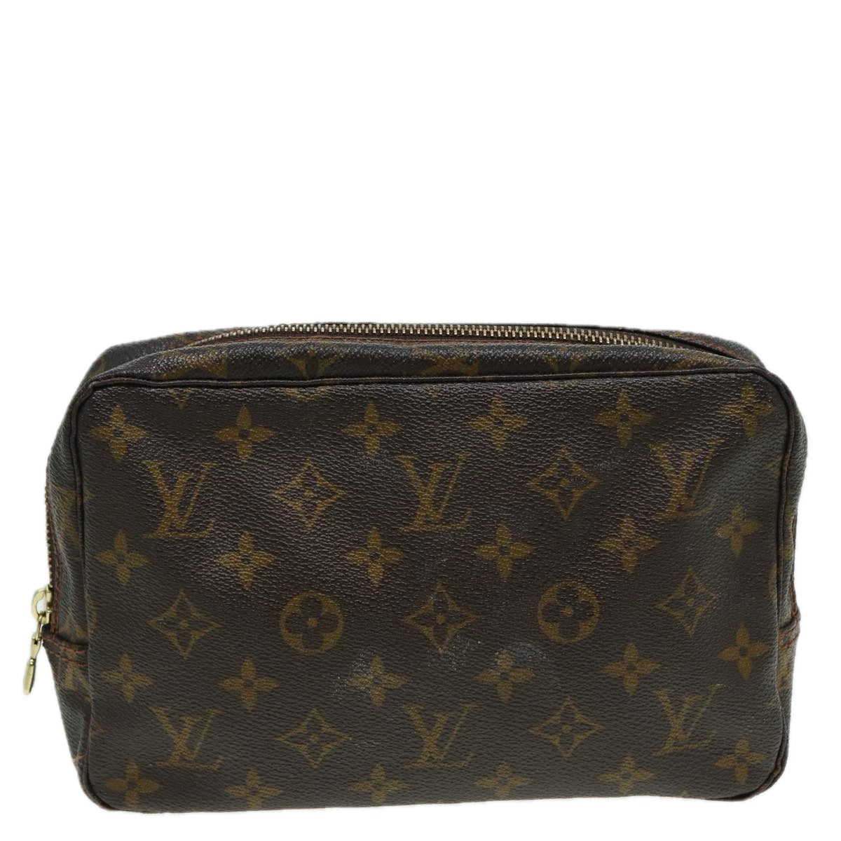 LOUIS VUITTON Monogram Trousse Toilette 23 Clutch Bag M47524 LV Auth 83085