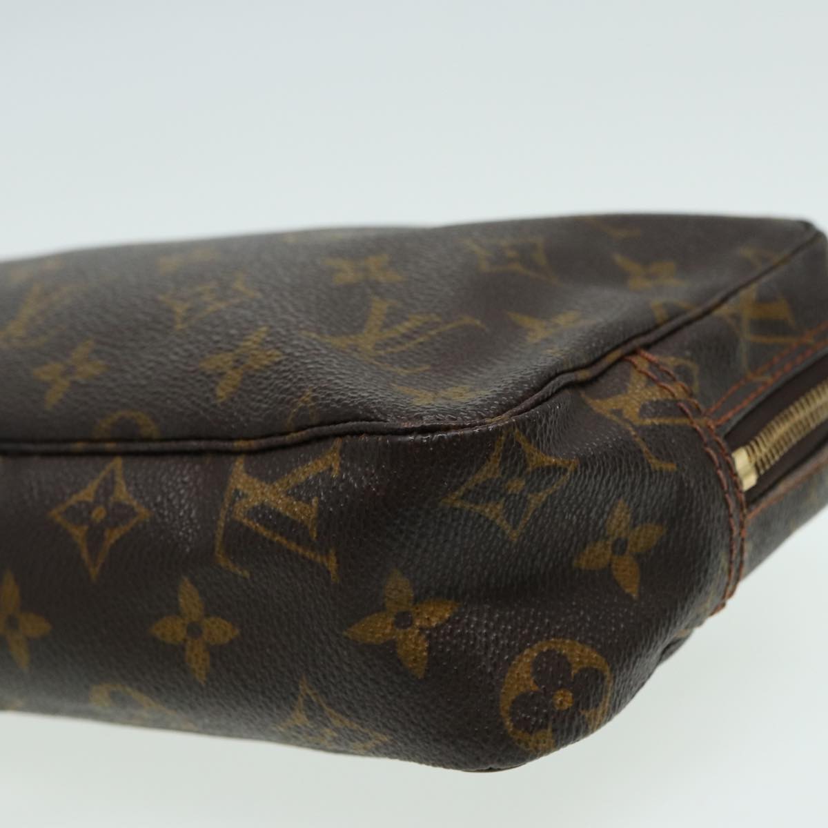 LOUIS VUITTON Monogram Trousse Toilette 23 Clutch Bag M47524 LV Auth 83085