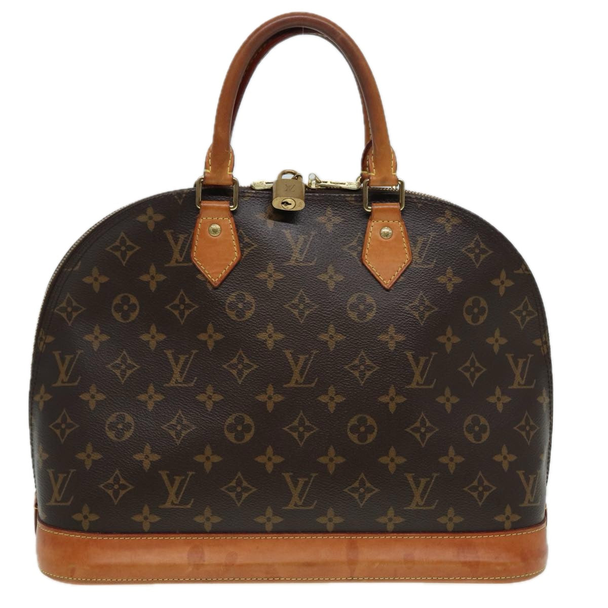 LOUIS VUITTON Monogram Alma MM Hand Bag M40878 LV Auth 83099 - 0