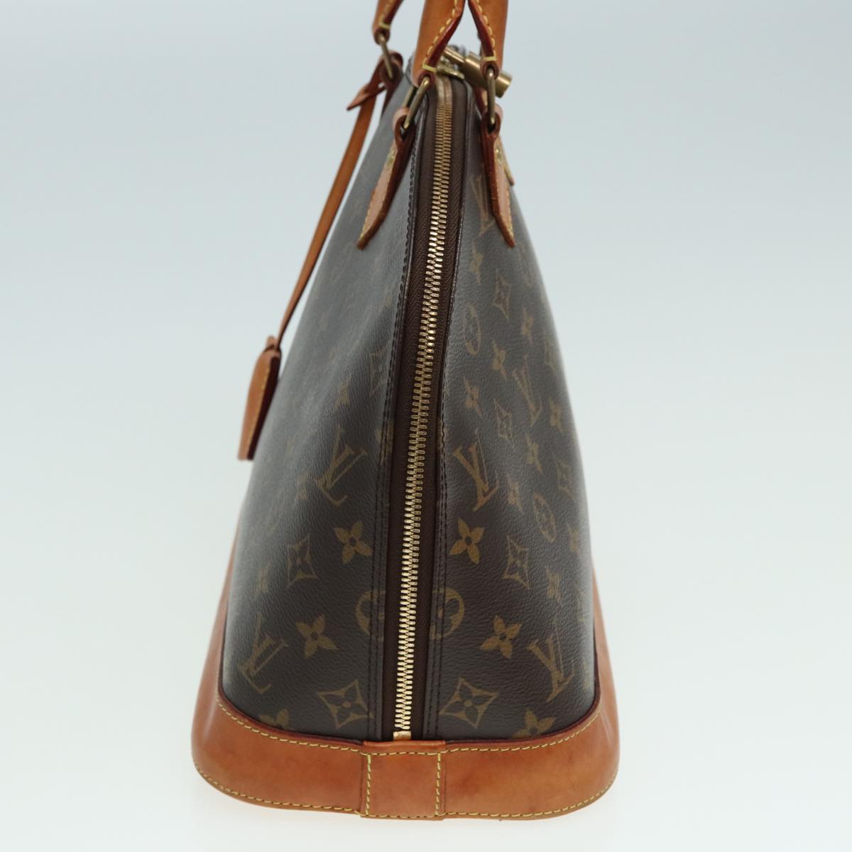 LOUIS VUITTON Monogram Alma MM Hand Bag M40878 LV Auth 83099