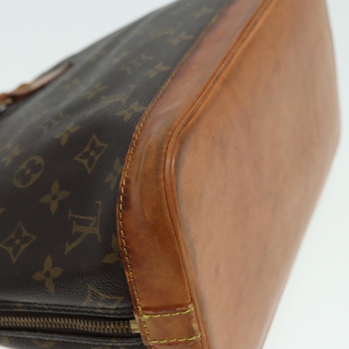 LOUIS VUITTON Monogram Alma Hand Bag M51130 LV Auth 83100