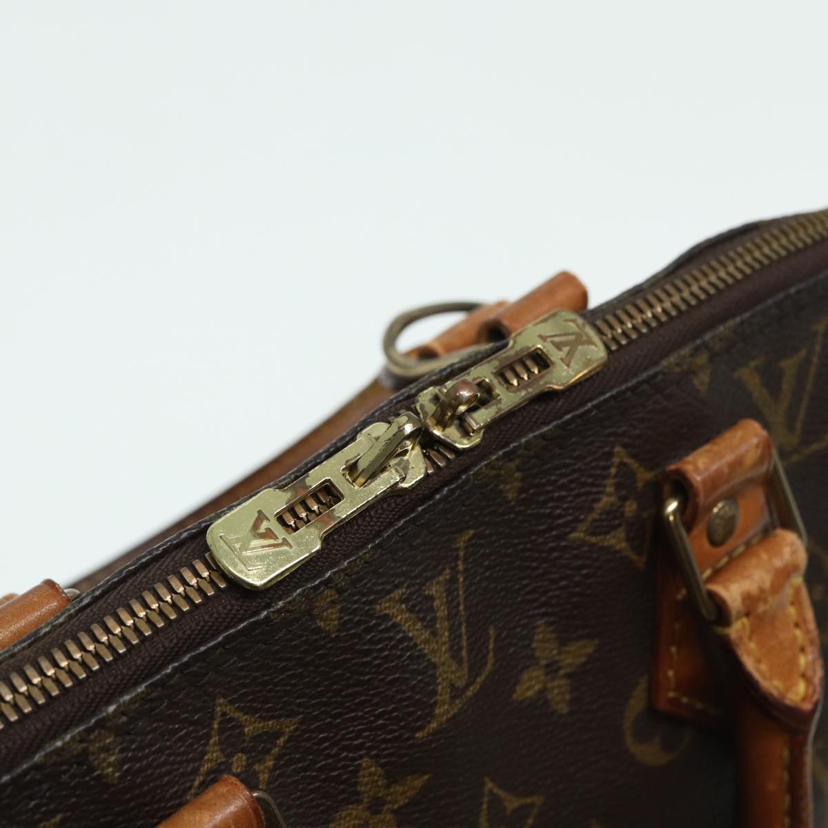 LOUIS VUITTON Monogram Alma Hand Bag M51130 LV Auth 83100