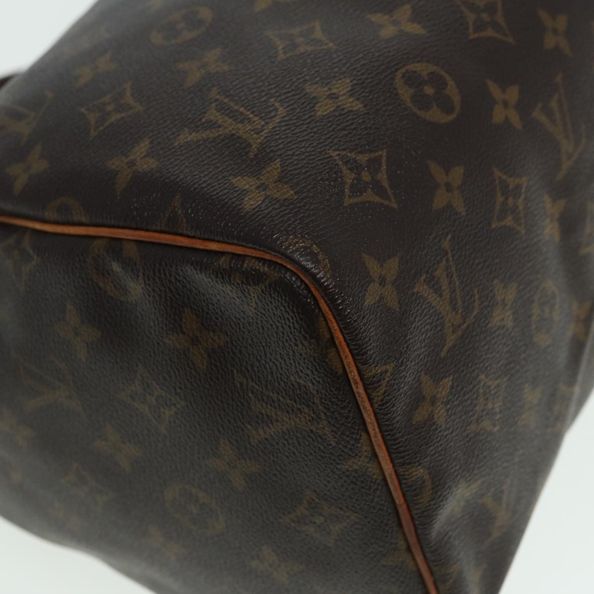 LOUIS VUITTON Monogram Speedy 30 Hand Bag M41526 LV Auth 83102