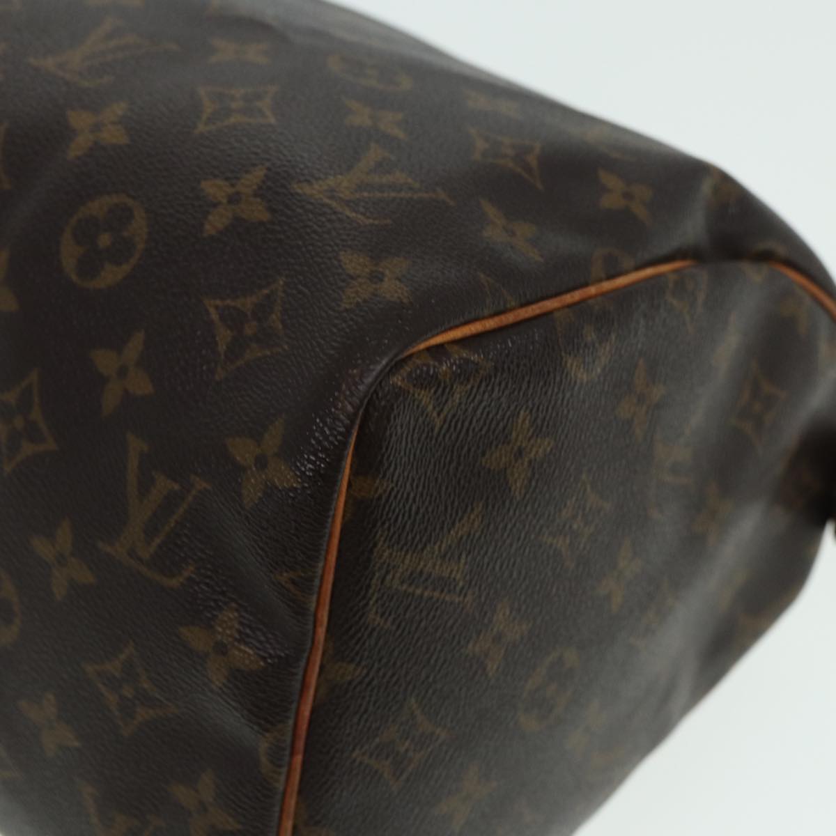 LOUIS VUITTON Monogram Speedy 30 Hand Bag M41526 LV Auth 83102