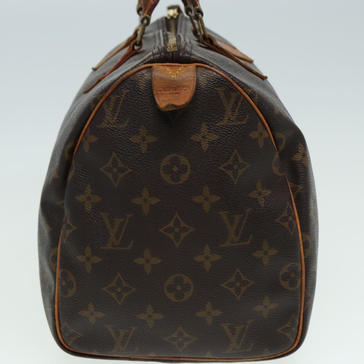 LOUIS VUITTON Monogram Speedy 30 Hand Bag M41526 LV Auth 83102