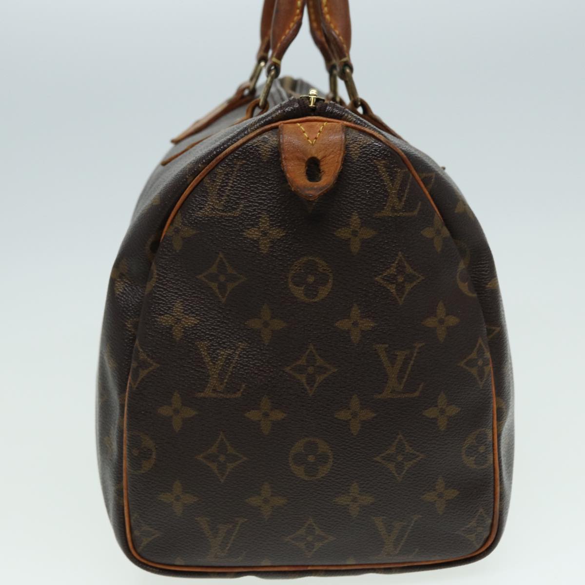 LOUIS VUITTON Monogram Speedy 30 Hand Bag M41526 LV Auth 83102