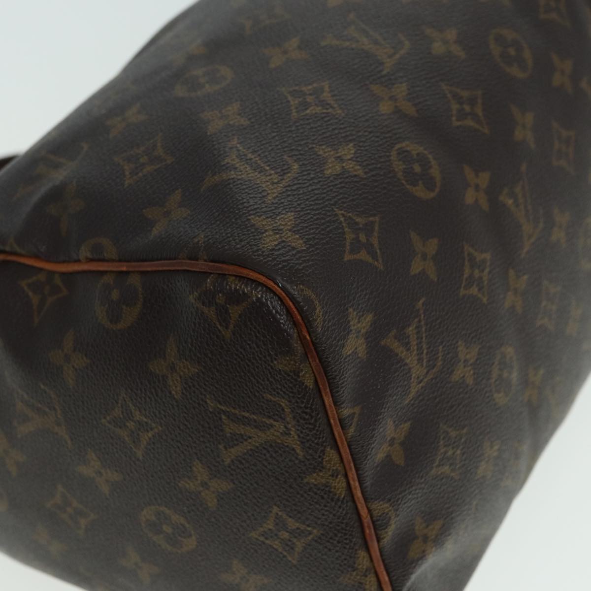 LOUIS VUITTON Monogram Speedy 30 Hand Bag M41526 LV Auth 83104