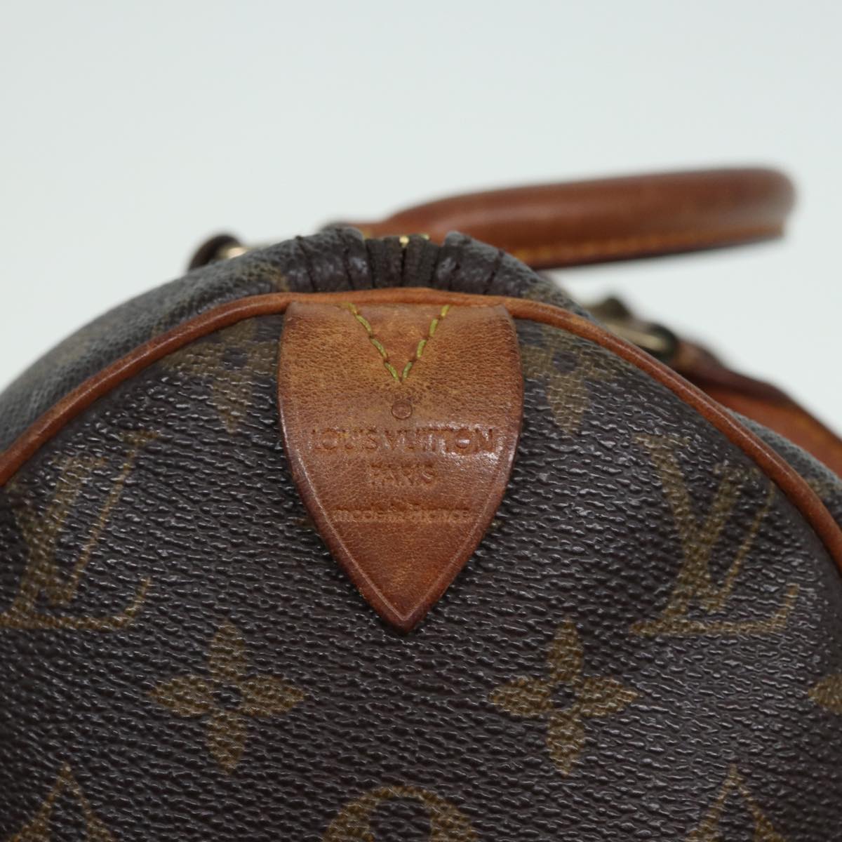 LOUIS VUITTON Monogram Speedy 30 Hand Bag M41526 LV Auth 83104