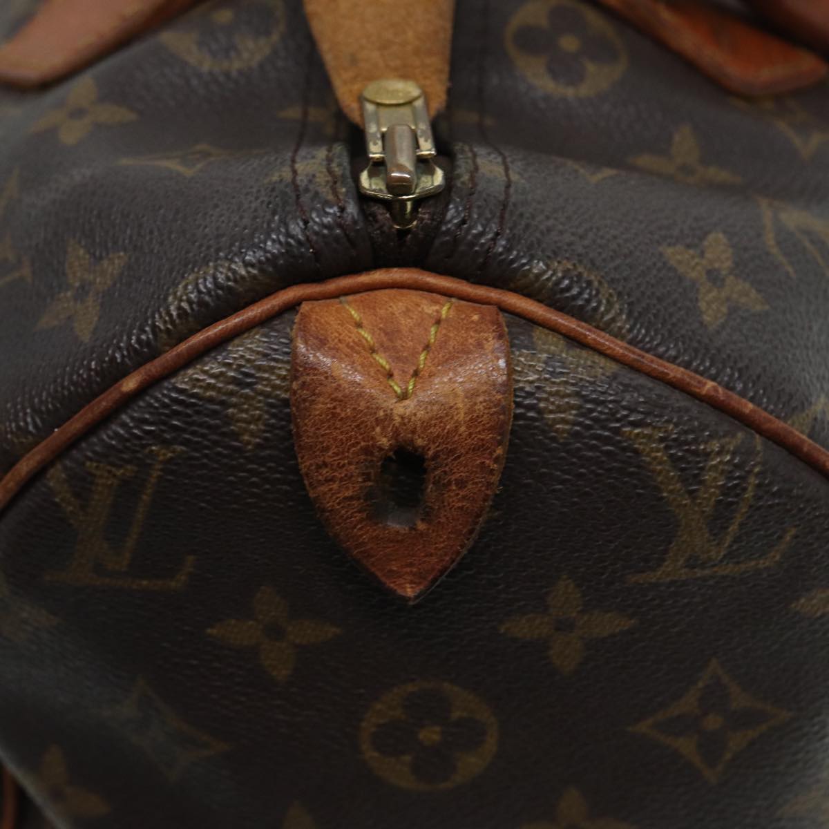 LOUIS VUITTON Monogram Speedy 30 Hand Bag M41526 LV Auth 83104