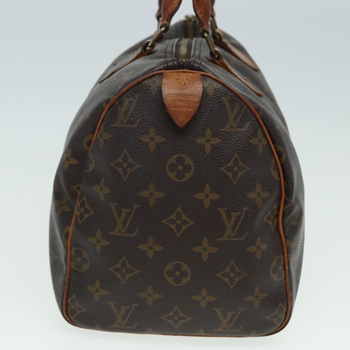 LOUIS VUITTON Monogram Speedy 30 Hand Bag M41526 LV Auth 83104