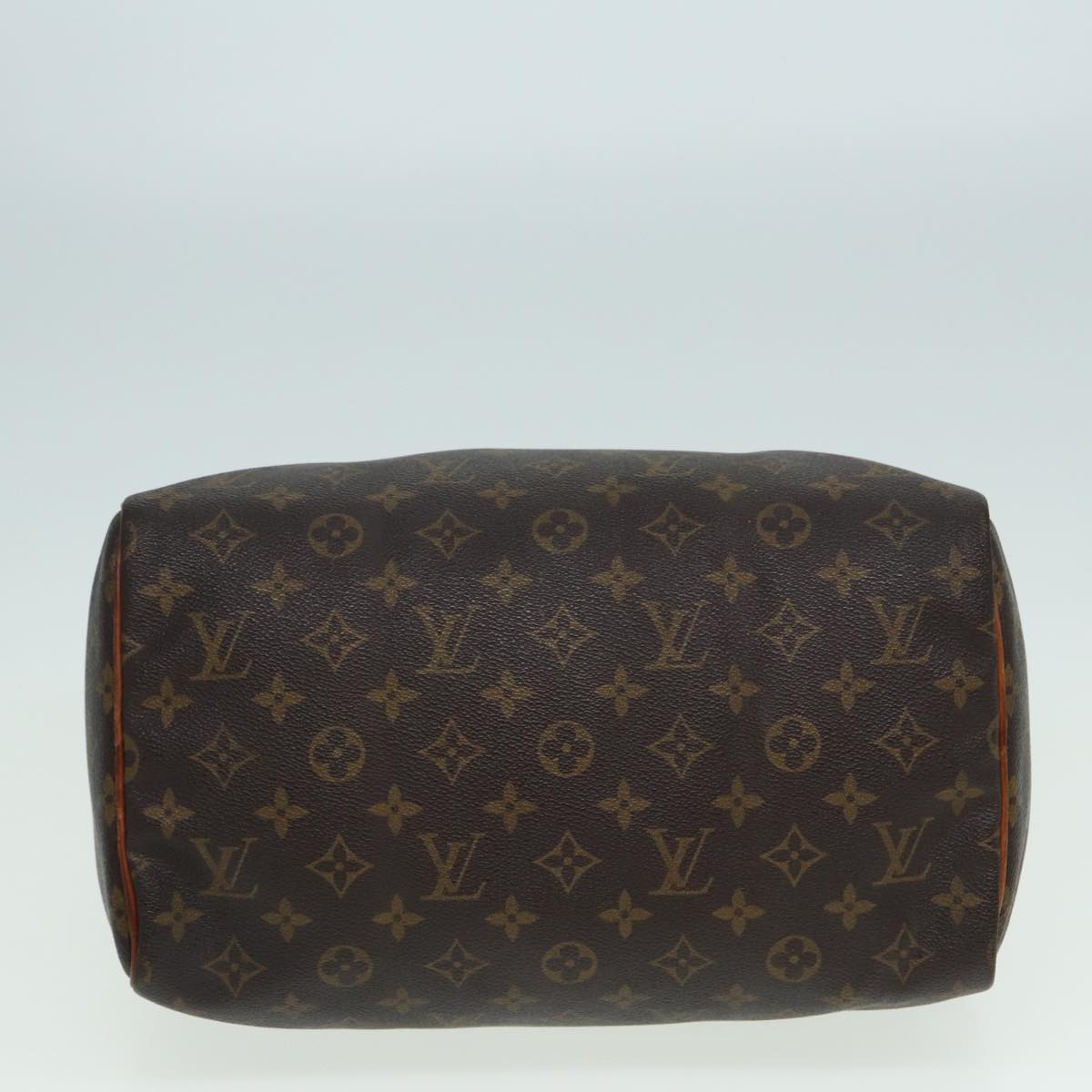 LOUIS VUITTON Monogram Speedy 30 Hand Bag M41526 LV Auth 83104