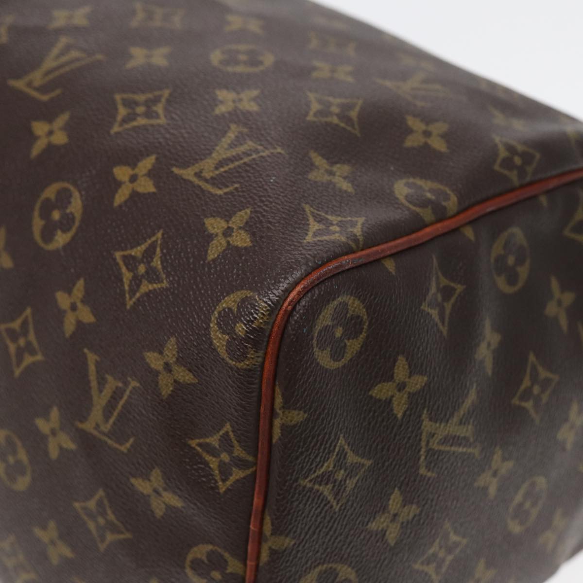 LOUIS VUITTON Monogram Speedy 40 Hand Bag M41522 LV Auth 83107