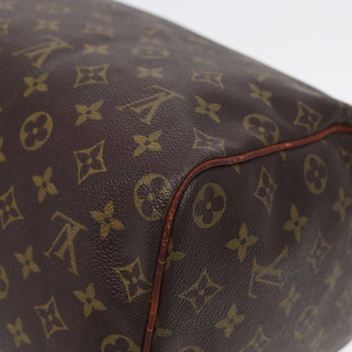 LOUIS VUITTON Monogram Speedy 40 Hand Bag M41522 LV Auth 83107