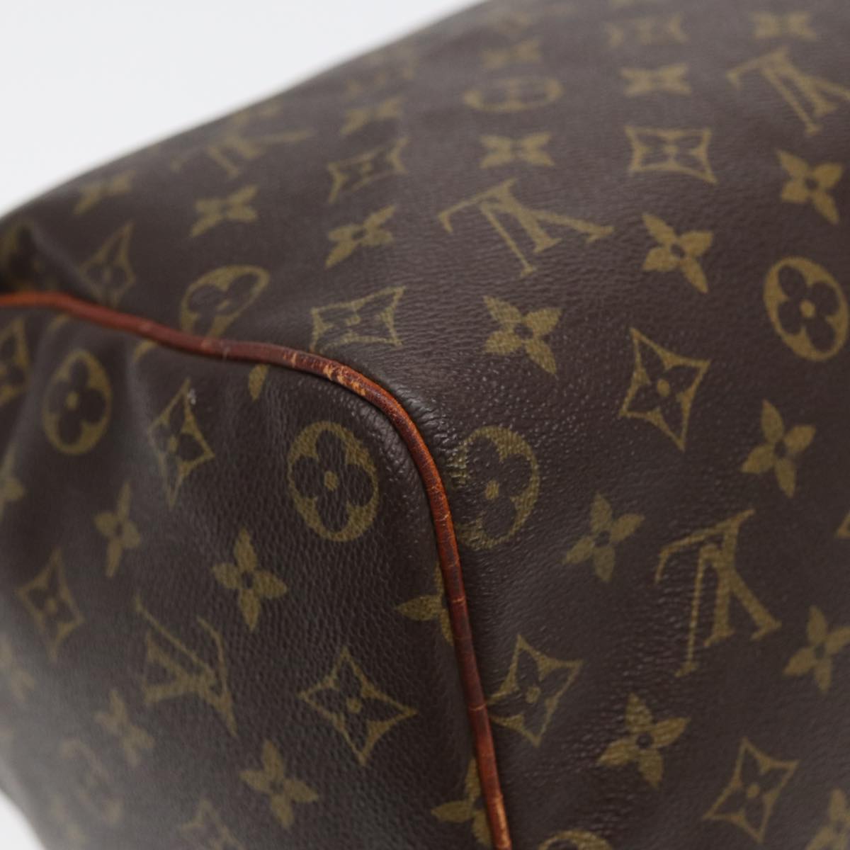 LOUIS VUITTON Monogram Speedy 40 Hand Bag M41522 LV Auth 83107