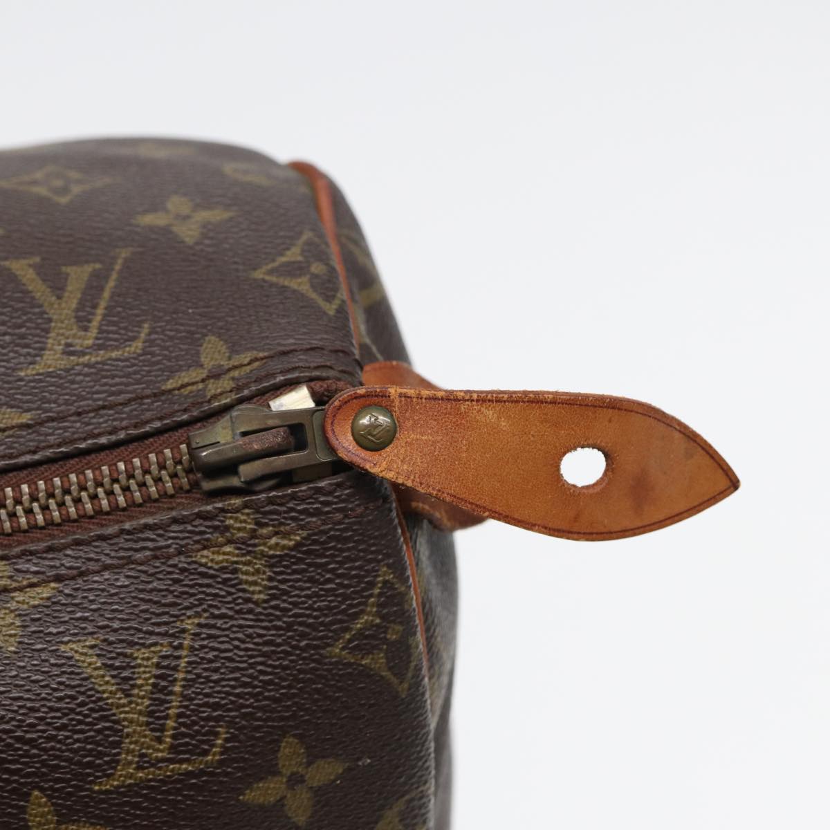 LOUIS VUITTON Monogram Speedy 40 Hand Bag M41522 LV Auth 83107