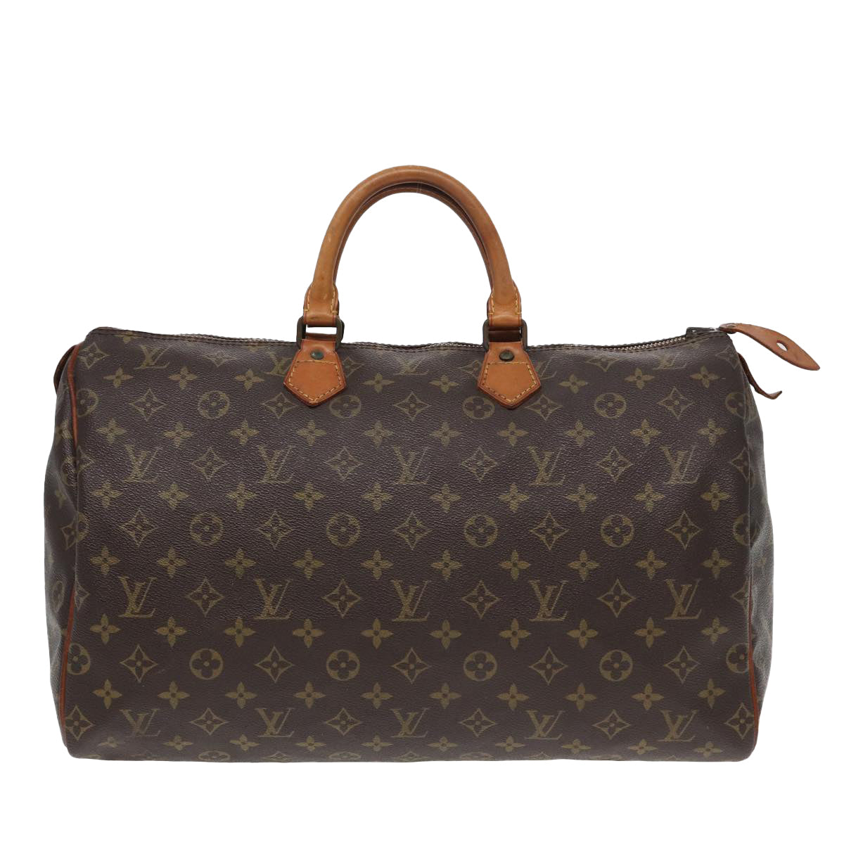 LOUIS VUITTON Monogram Speedy 40 Hand Bag M41522 LV Auth 83107