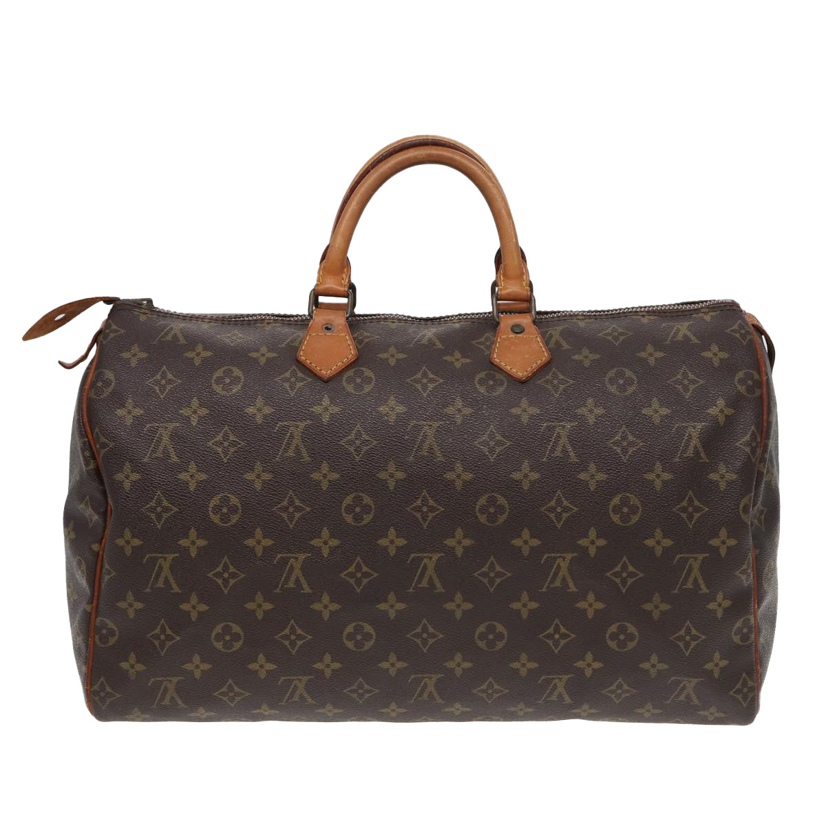 LOUIS VUITTON Monogram Speedy 40 Hand Bag M41522 LV Auth 83107