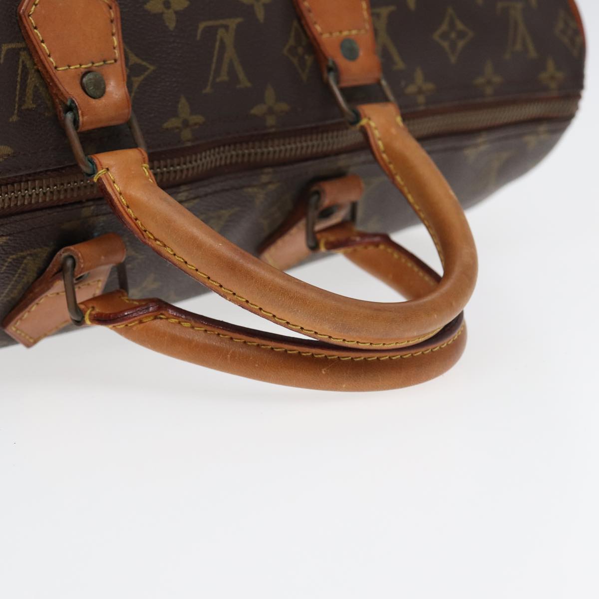 LOUIS VUITTON Monogram Speedy 40 Hand Bag M41522 LV Auth 83107