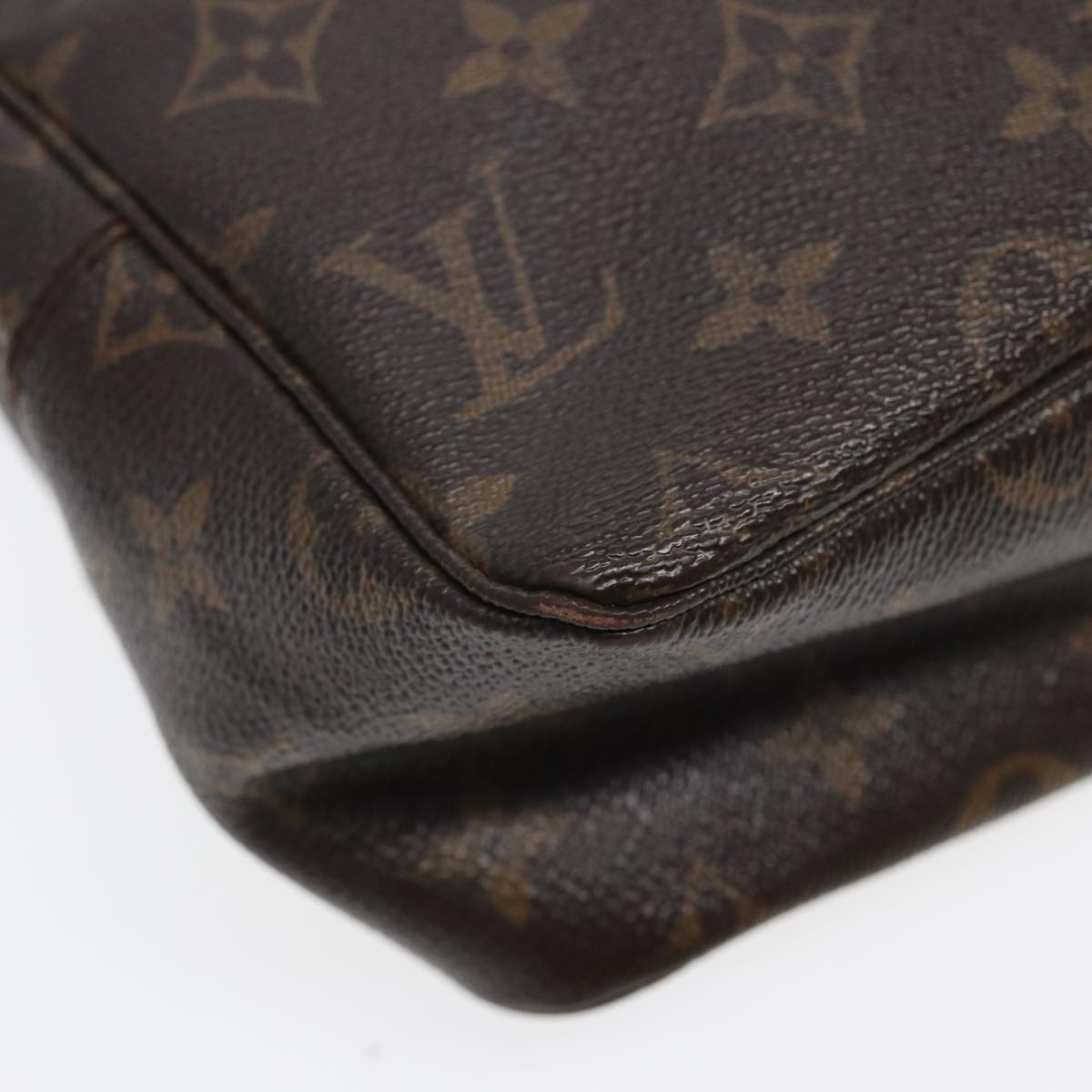 LOUIS VUITTON Monogram Trousse Toilette 28 Clutch Bag M47522 LV Auth 83110